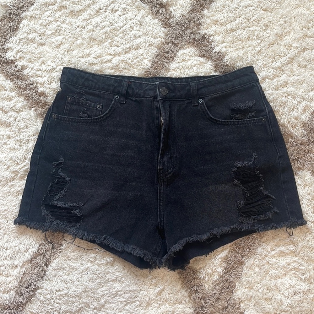 Women’s Black High Rise Short size 10